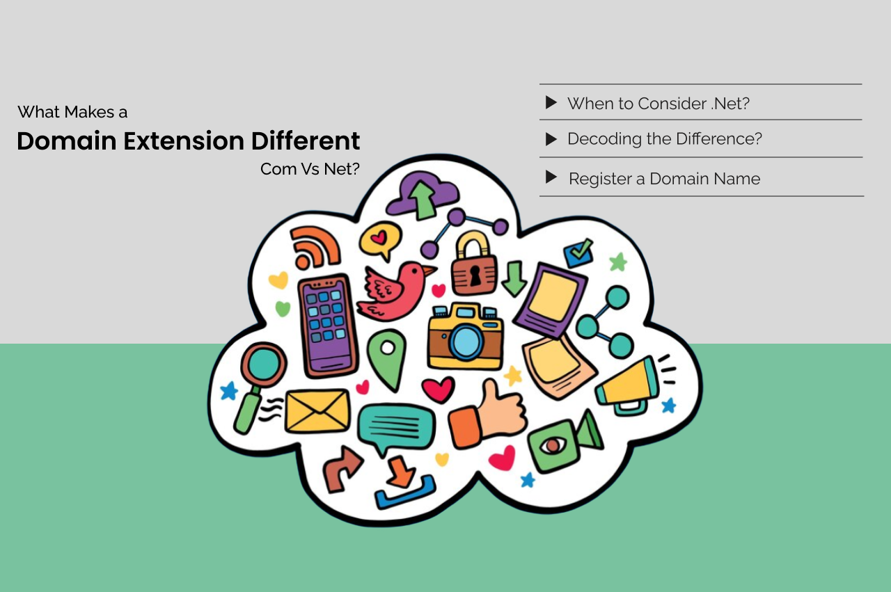 What Makes a Domain Extension Different, Com Vs Net?