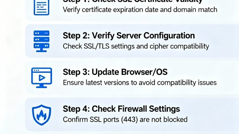 How to Fix the SSL Handshake Failed Error Code 525: A Complete Guide